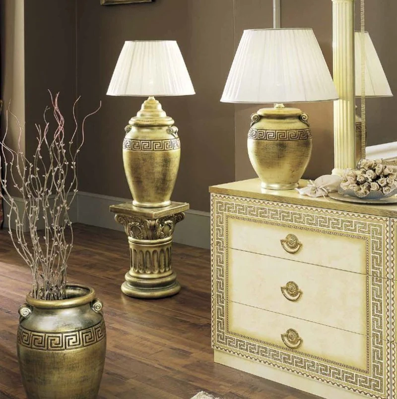 Schlafzimmer Aida Beige-Gold