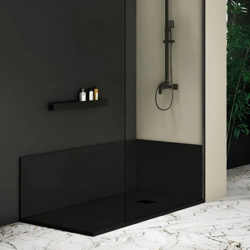 Duschrückwand NEXO schwarz