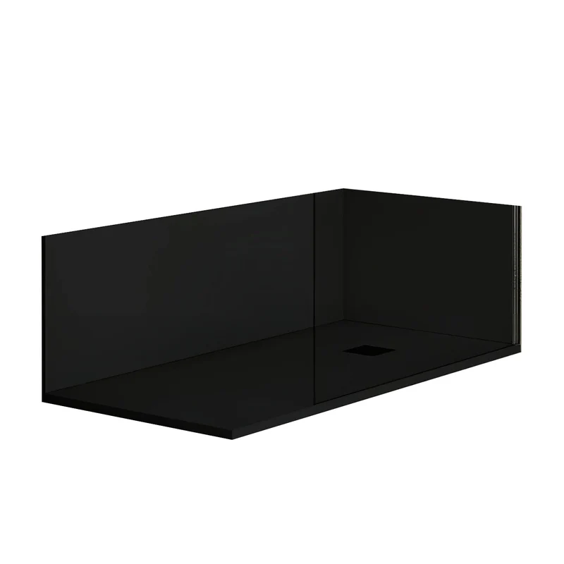 Duschrückwand NEXO schwarz
