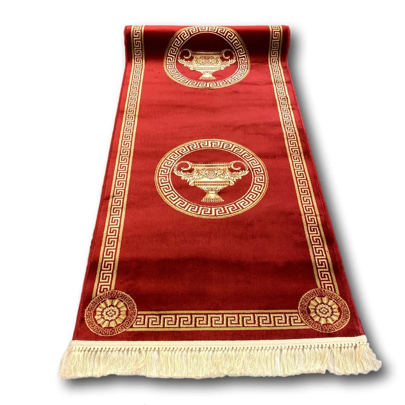 Teppich Läufer Amphore Rot