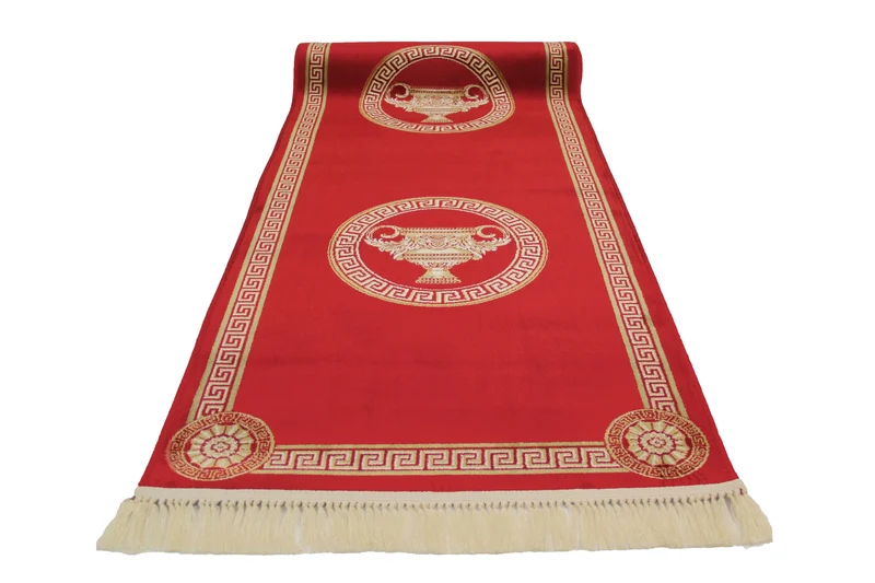 Teppich Läufer Amphore Rot