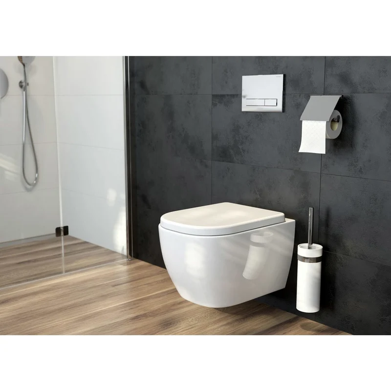 OLTENS Vernal Toilettenpapierhalter beweglich mit Deckel