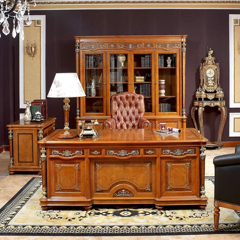 Arbeitszimmer Lombardei Kirschholz