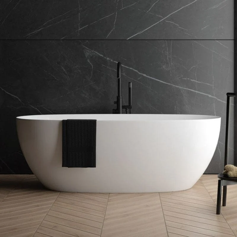 OLTENS Ebba freistehende Badewanne oval 170 x 80 cm