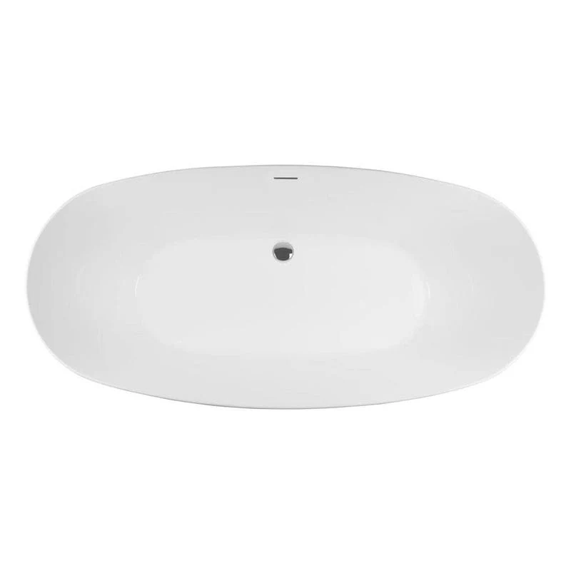 OLTENS Ebba freistehende Badewanne oval 170 x 80 cm