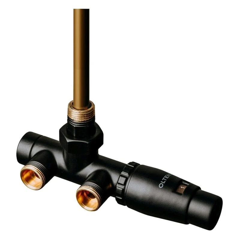 OLTENS Vamare Ventil Ein-Loch Heizkörper Thermostat-Set, Thermostatkopf