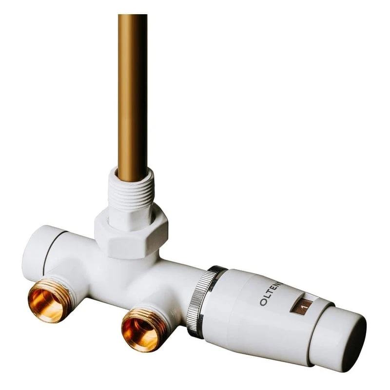OLTENS Vamare Ventil Ein-Loch Heizkörper Thermostat-Set, Thermostatkopf