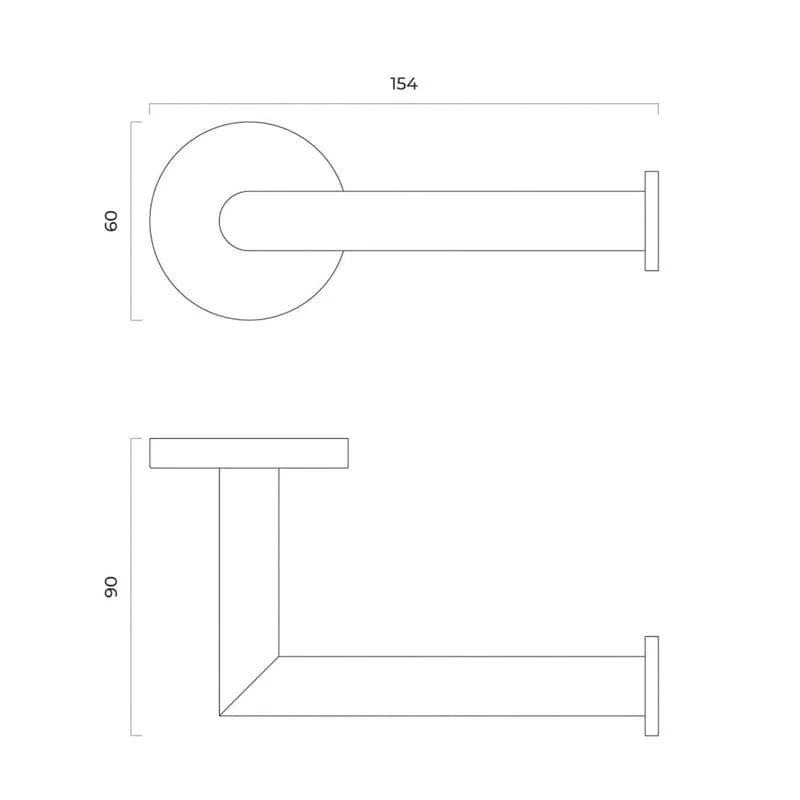 OLTENS Gulfoss Toilettenpapierhalter