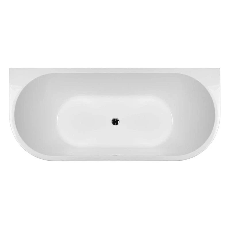OLTENS Begna freistehende Badewanne oval 170 x 75 cm