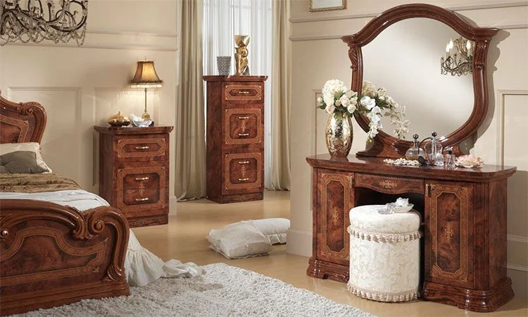 Schlafzimmer Amalfi Nussbaum