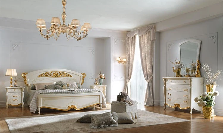Schlafzimmer la Fenice Gold-Beige