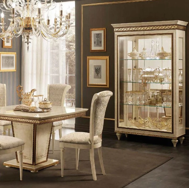 Esszimmer Fantasia Beige-Gold