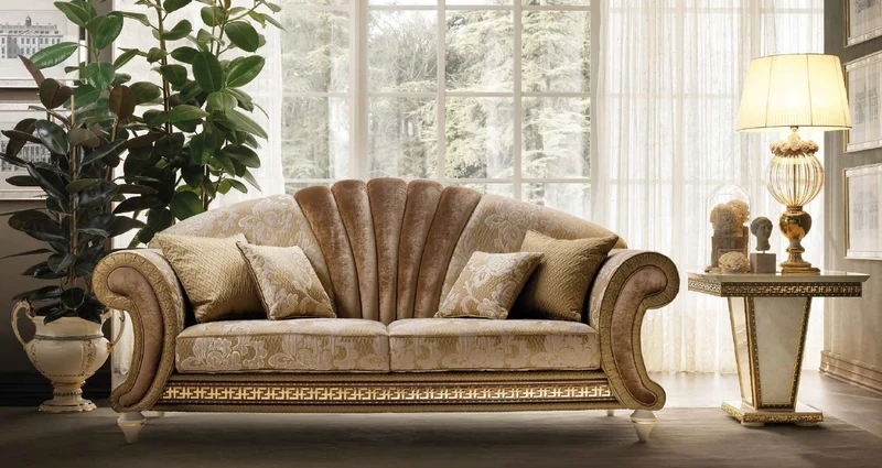 Esszimmer Fantasia Beige-Gold