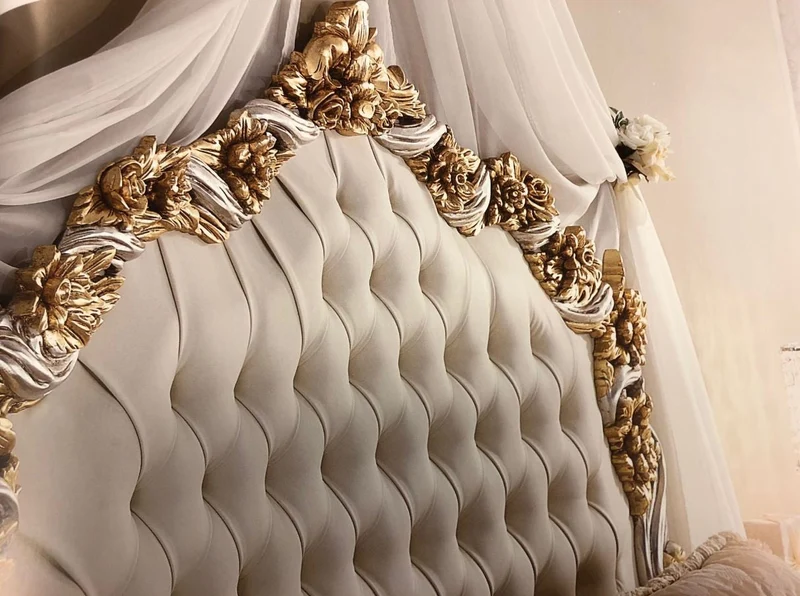 Schlafzimmer Verdi Gold/Silber