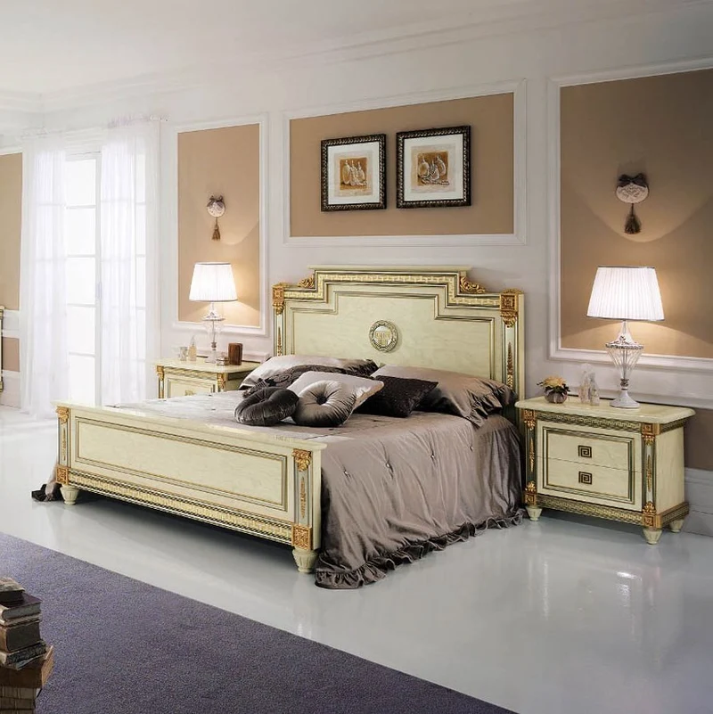 Schlafzimmer Liberty Beige-Gold