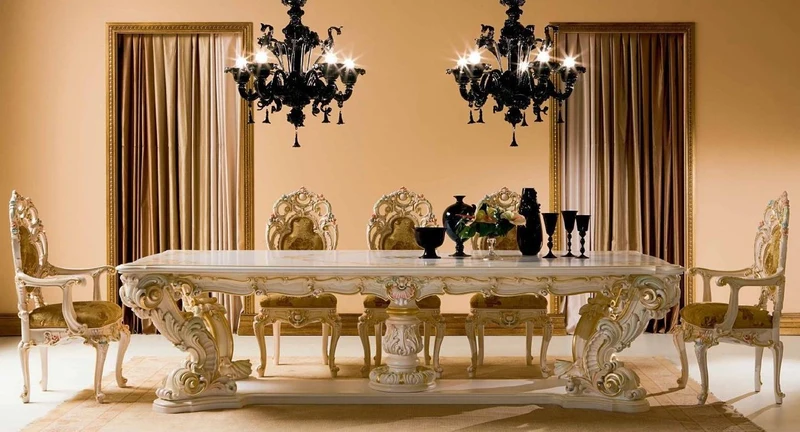 Esszimmer Minerva Gold Leaf