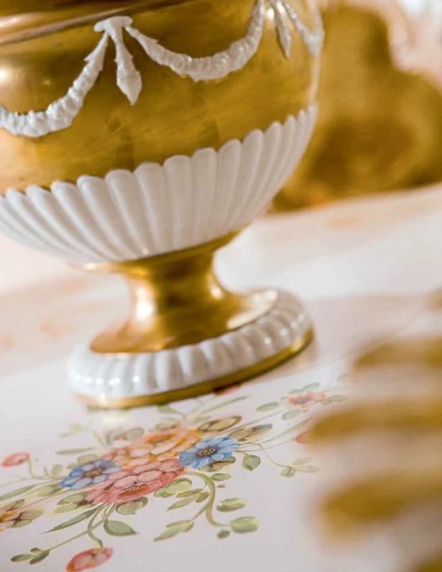 Esszimmer Minerva Gold Leaf