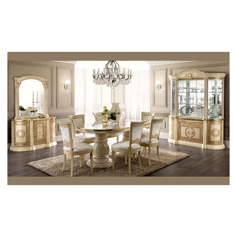 Esszimmer Aida Beige-Gold