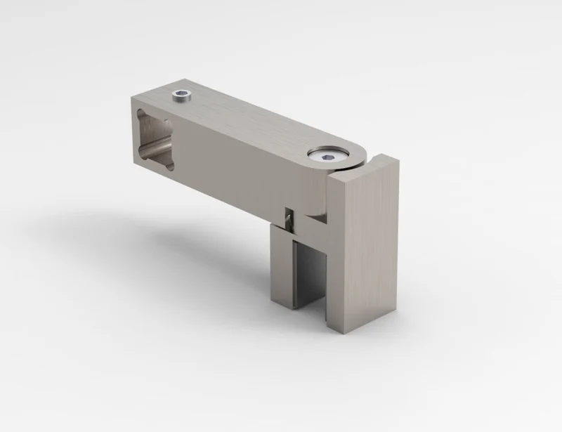 T-Verbinder eckig für Stabilisierungsstange 12 mm, 3 Oberflächen, Art.Nr. SQ12T