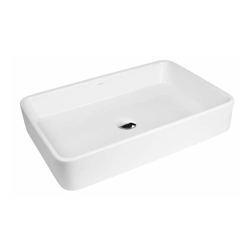 OLTENS Lustra Aufsatzwaschbecken rechteckig 60,5 x 35 cm