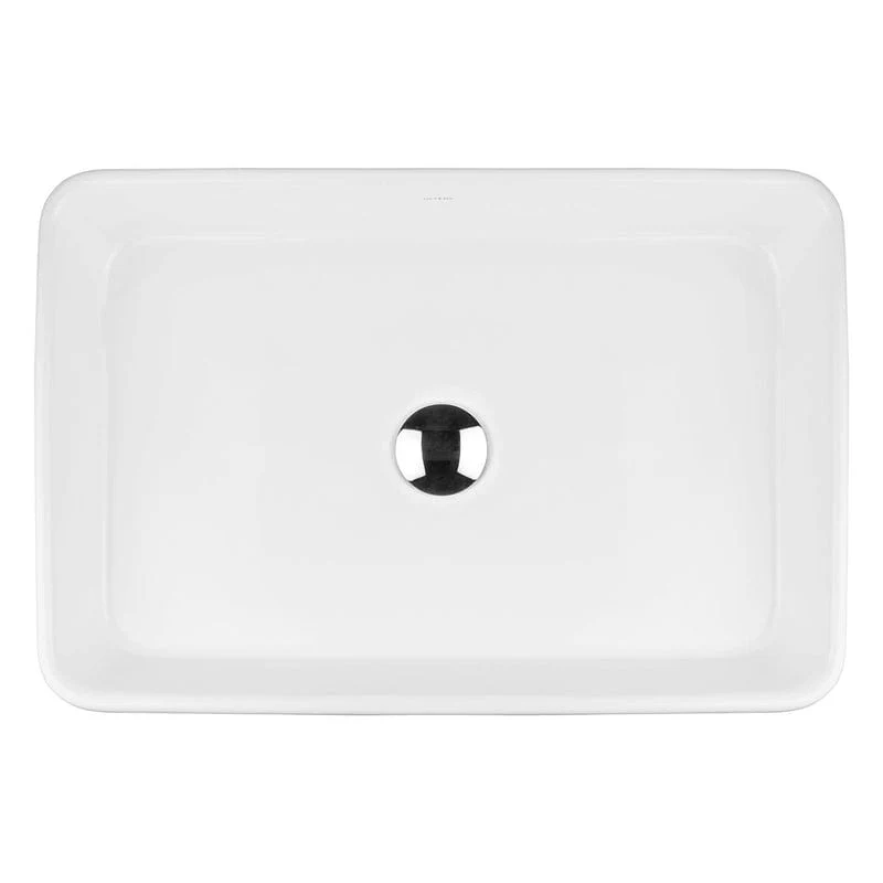 OLTENS Lustra Aufsatzwaschbecken rechteckig 60,5 x 35 cm