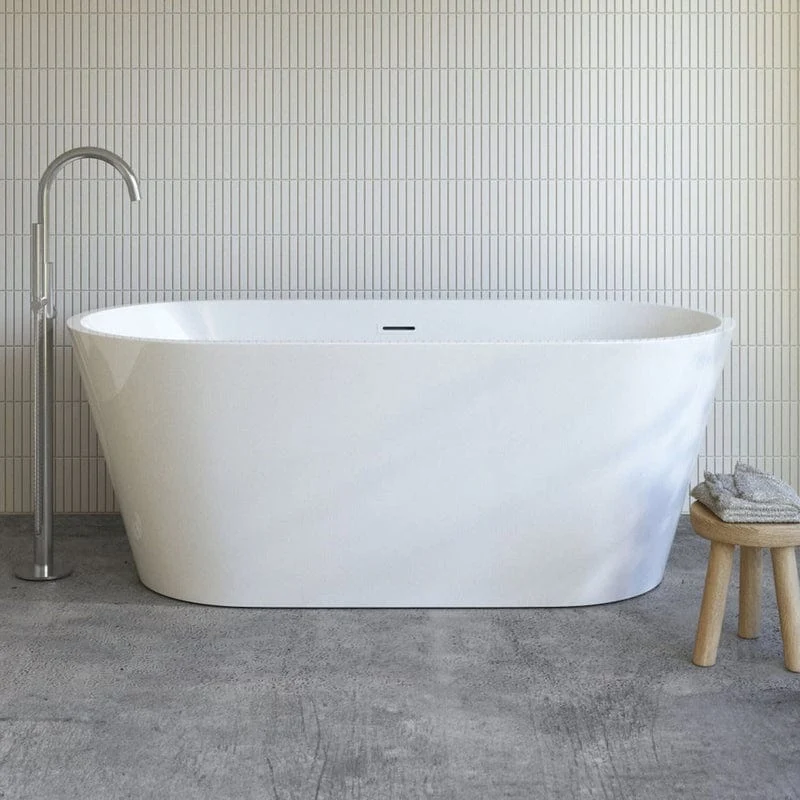 OLTENS Yrsa freistehende Badewanne oval