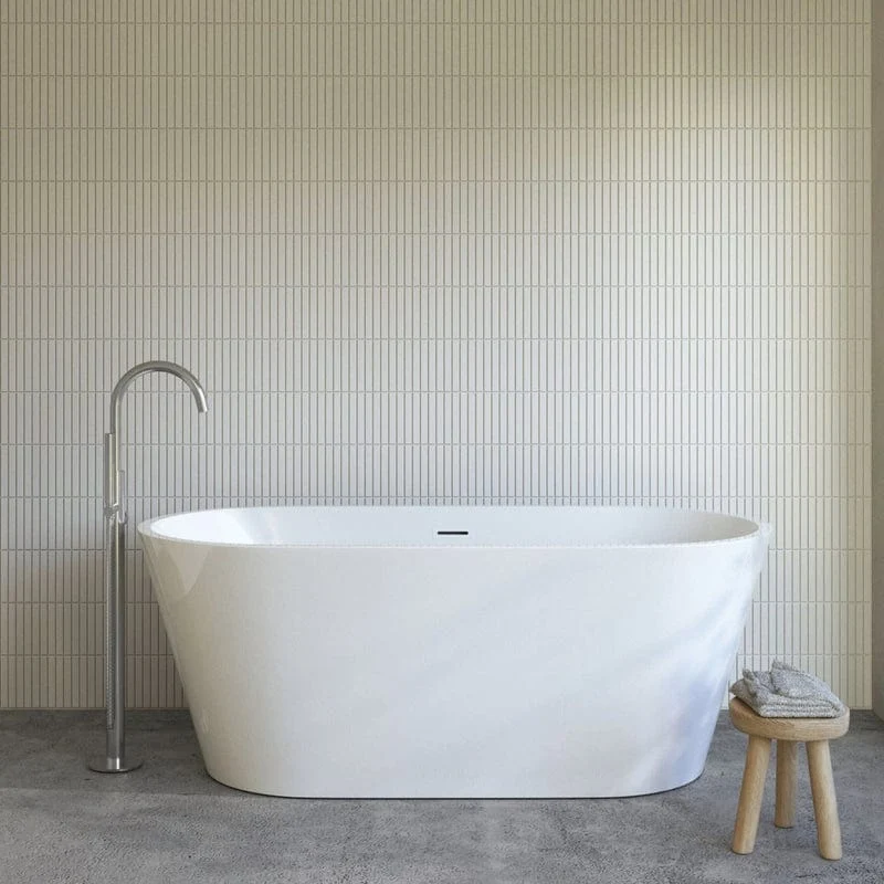 OLTENS Yrsa freistehende Badewanne oval