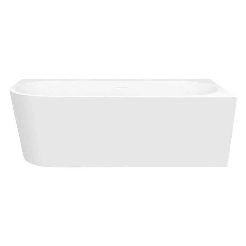 OLTENS Hulda Halb freistehende Badewanne