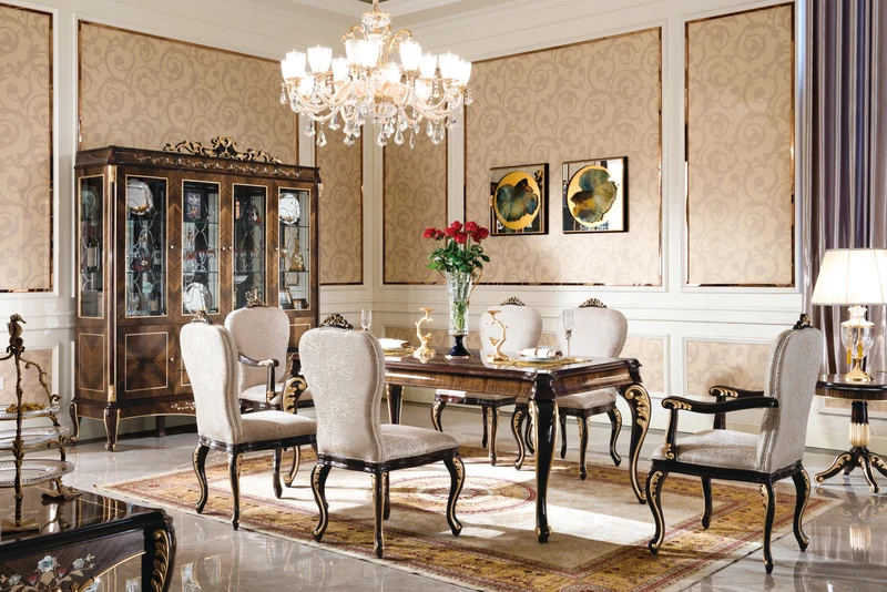 Esszimmer Avellino Nussbaum