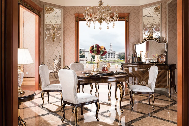Esszimmer Avellino Nussbaum