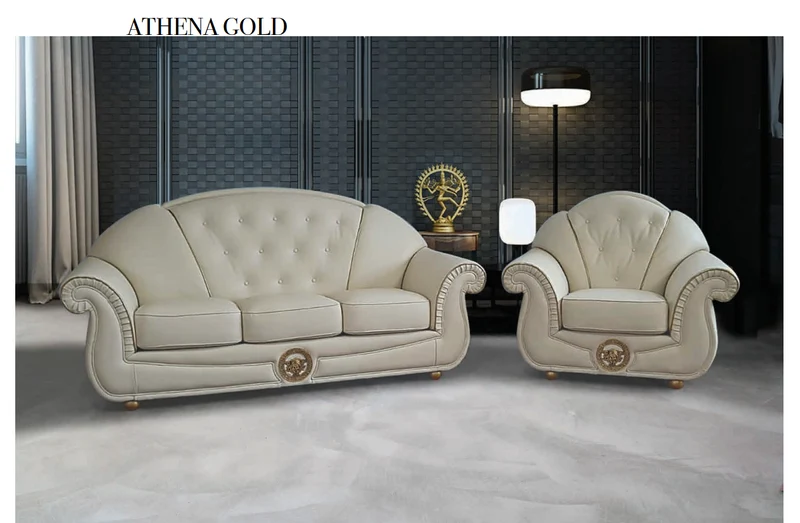 Couchgarnitur Athena Gold