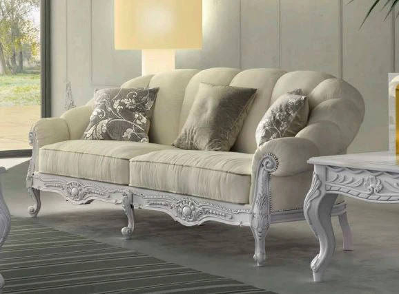 Couchgarnitur Giada weiss