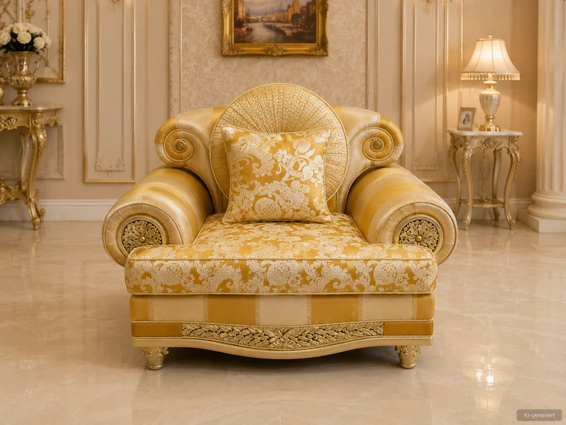 Couchgarnitur Milano Gold