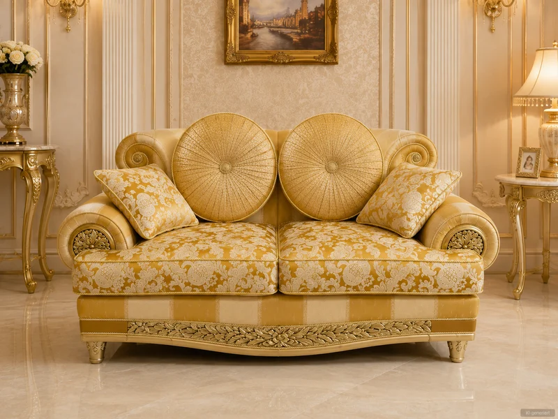 Couchgarnitur Milano Gold