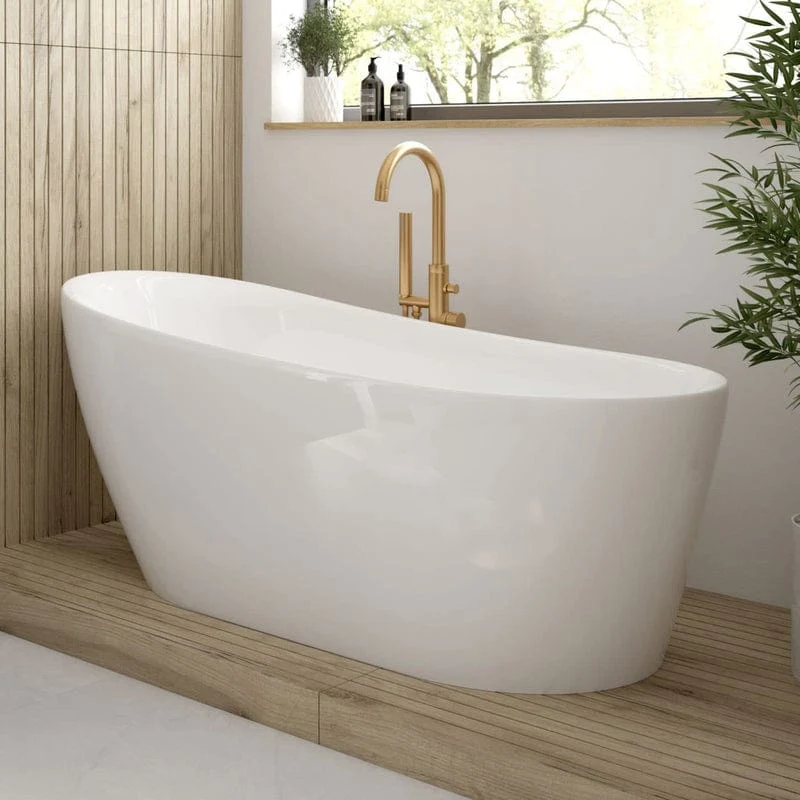 OLTENS Gocta freistehende Badewanne oval