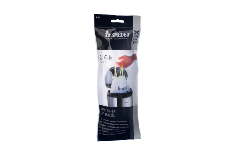 XTRA Abfallbeutel für Kosmetikeimer, 6 Liter, 40 Stück, Art.Nr. F971