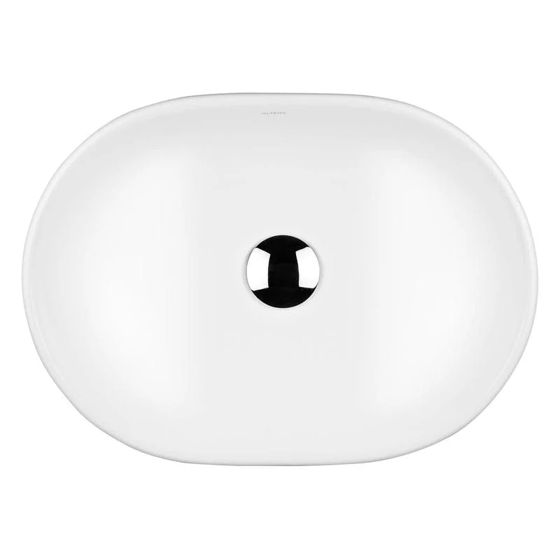 OLTENS Hamnes Aufsatzwaschbecken oval