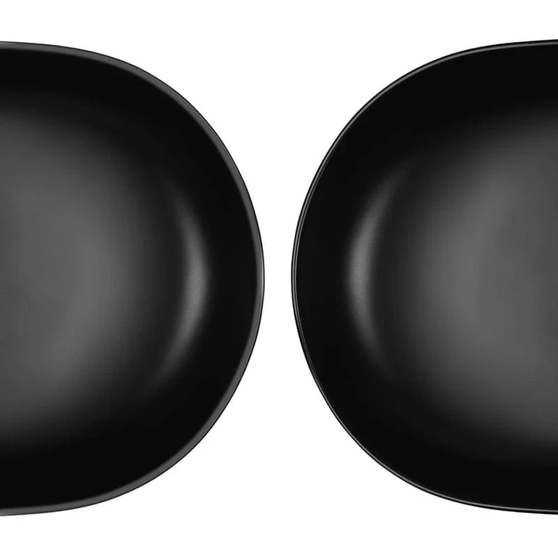 OLTENS Hamnes Thin Aufsatzwaschbecken oval mit Hahnloch