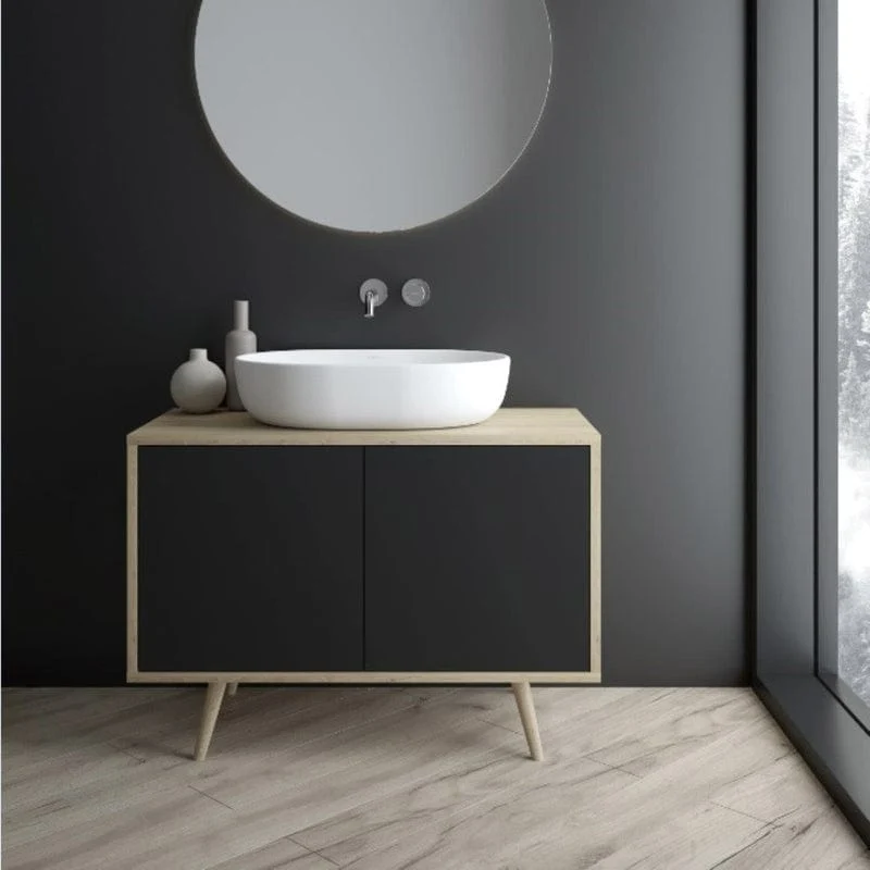 OLTENS Hamnes Thin Aufsatzwaschbecken