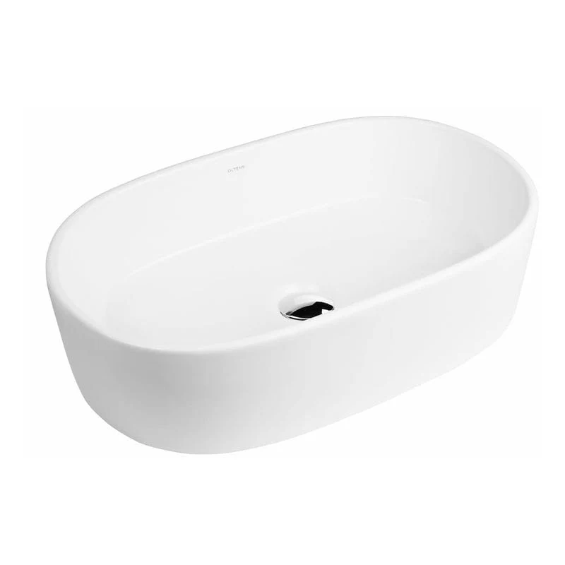 OLTENS Lom Aufsatzwaschbecken oval 55 x 34 cm