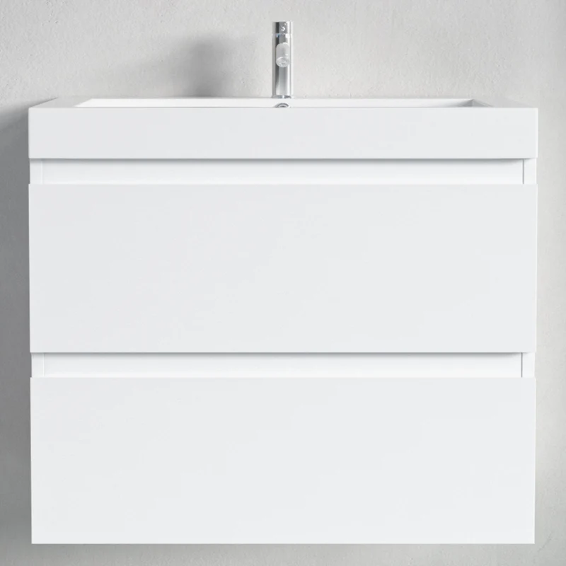 MONACO Glanzend Wit - Wastafel Wit - 60 cm