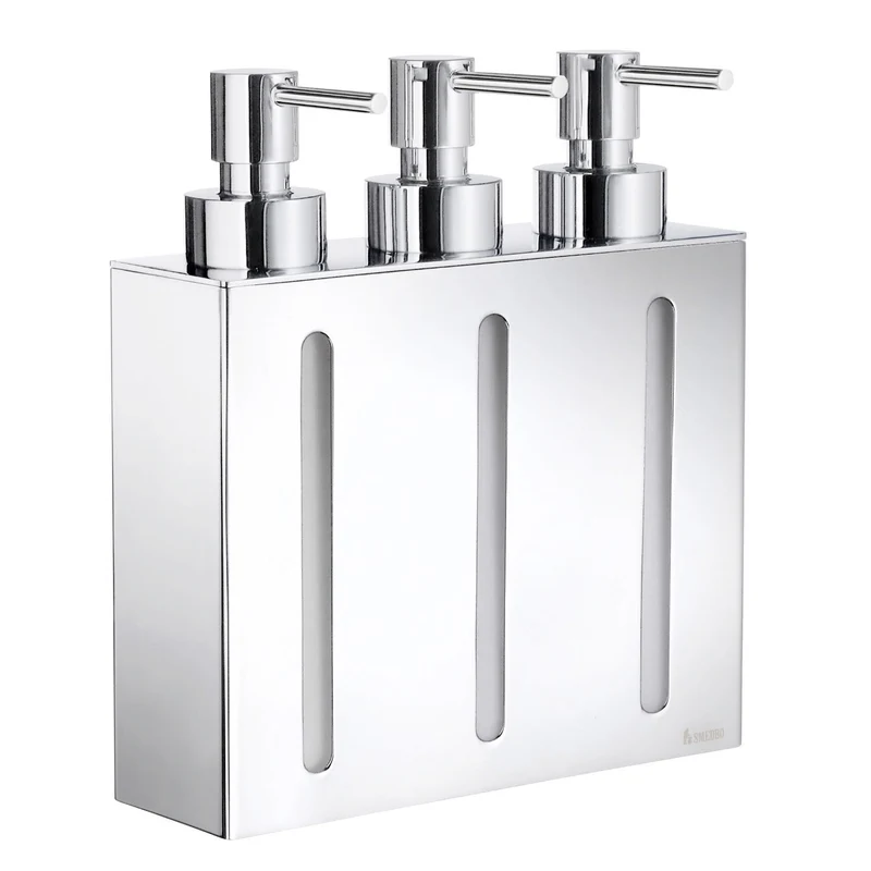 Seifenspender Wandmontage dreifach, 3x 250 ml, Art.Nr. 259