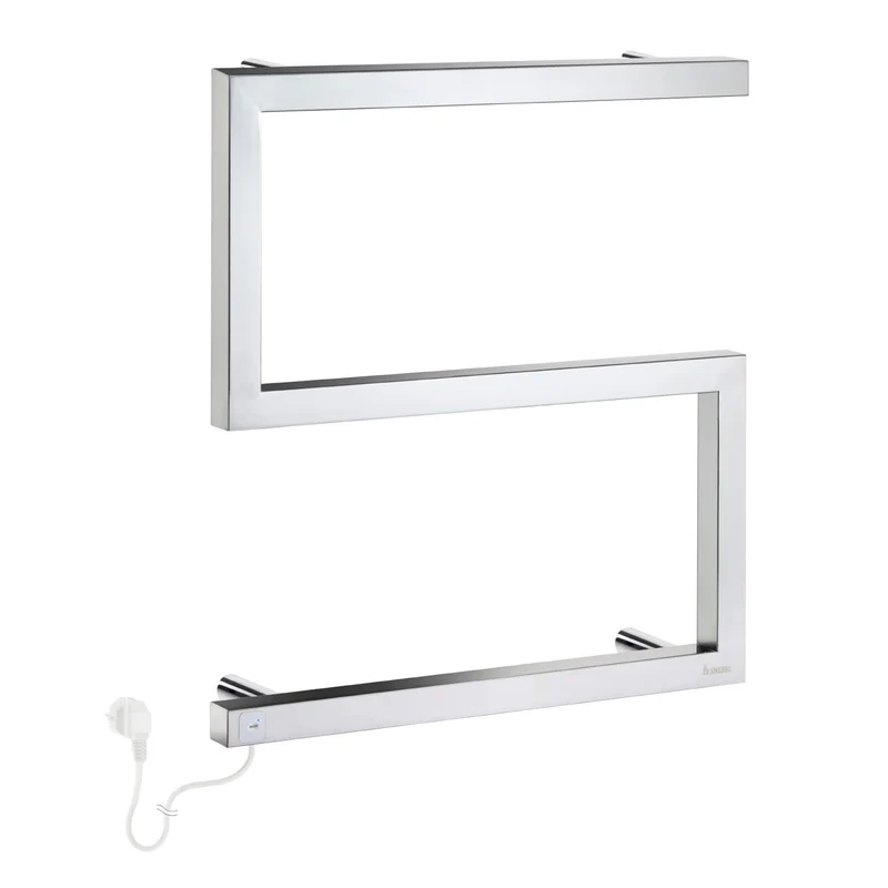 Smedbo DRY Handtuchwärmer elektrisch mit Timer, S-Modell, 500 x 525 mm, Edelstahl poliert, Art.Nr. FK707
