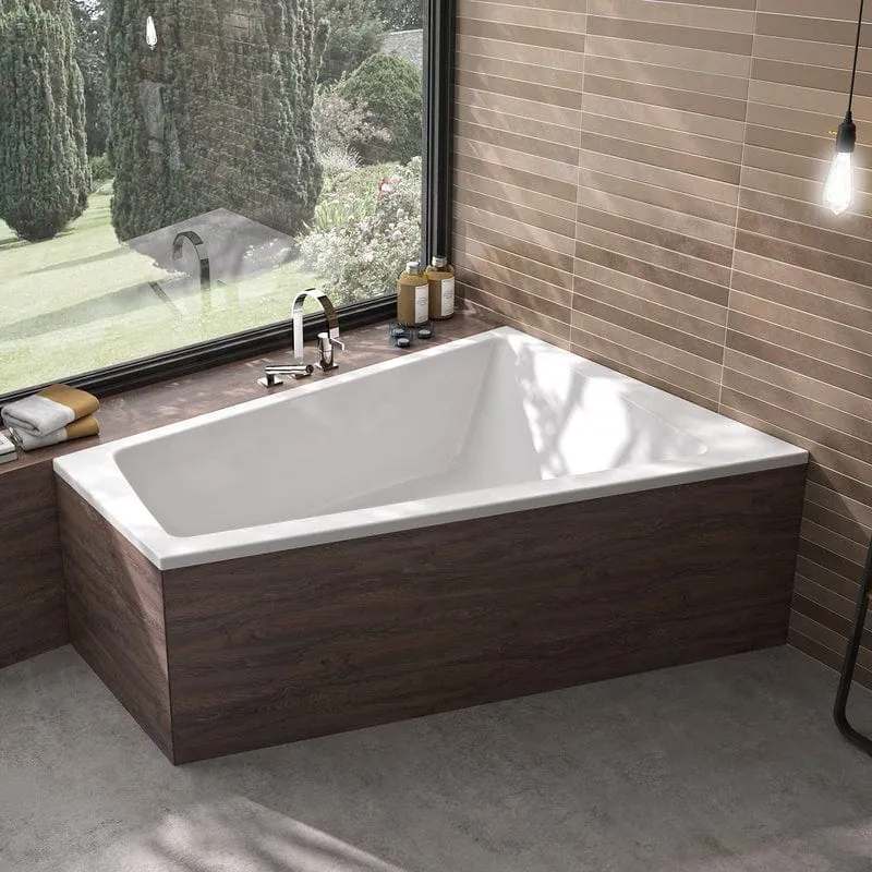 STEINKAMP Life Eckbadewanne 180 x 130/65 cm Ecke, rechts