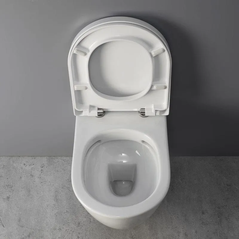 KRONENBACH Tube Wand-WC spülrandlos