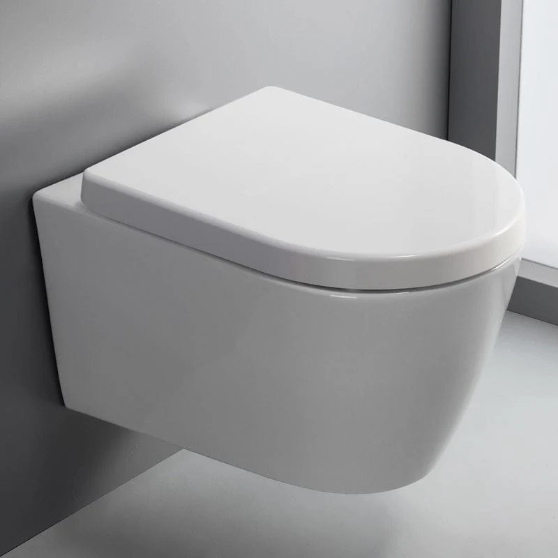 KRONENBACH Tube Wand-WC spülrandlos