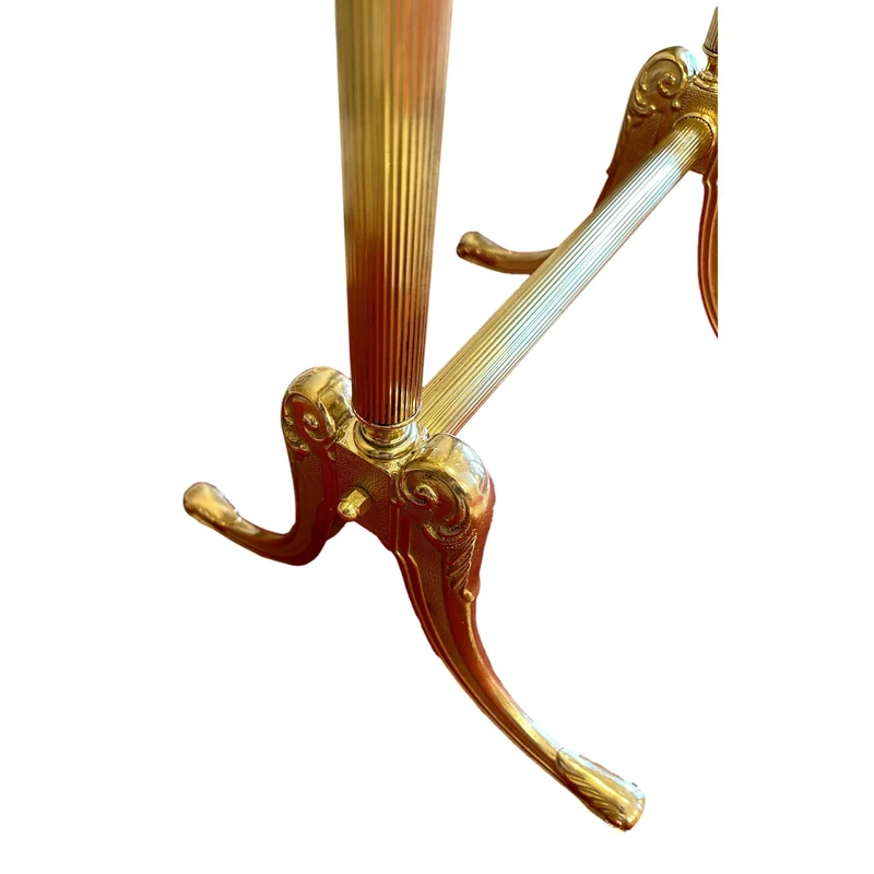 Standspiegel Barock aus Messing