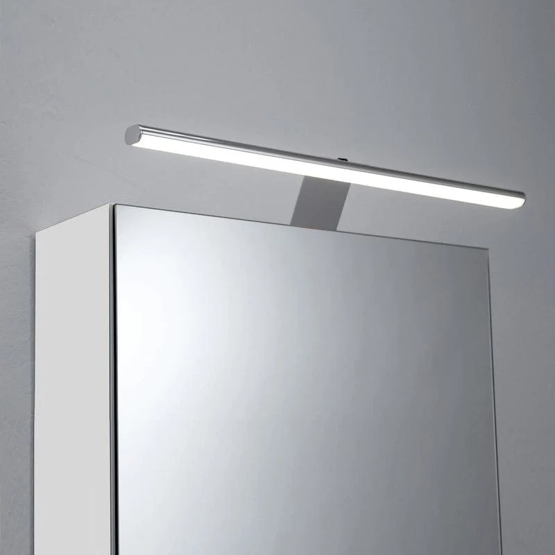 KRONENBACH Plana 2.0 Spiegelschrank 90 cm mit 3 Türen und LED-Aufsatzleuchte