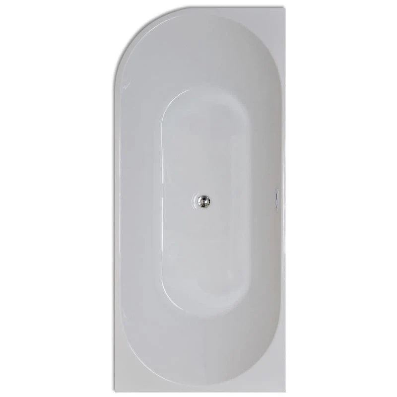 STEINKAMP Loft Eckbadewanne 180 x 80 cm links mit angeformter Schürze