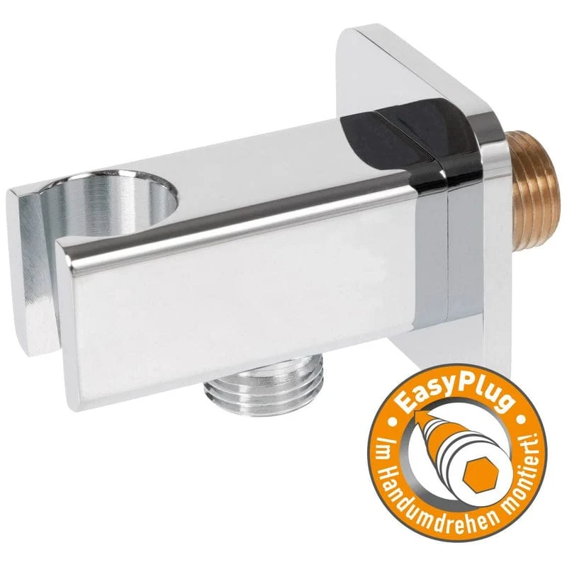 KRONENBACH SUPRA 2.0 Wandanschlussbogen mit Brausehalter